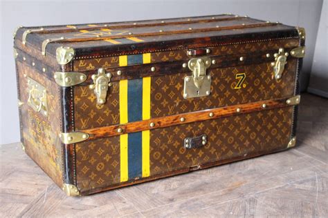 vintage lv steamer trunk|vintage steamer trunk identification.